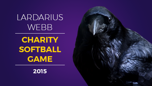 The Lardarius Webb Foundation and the Baltimore Ravens at 6th annual charity softball game