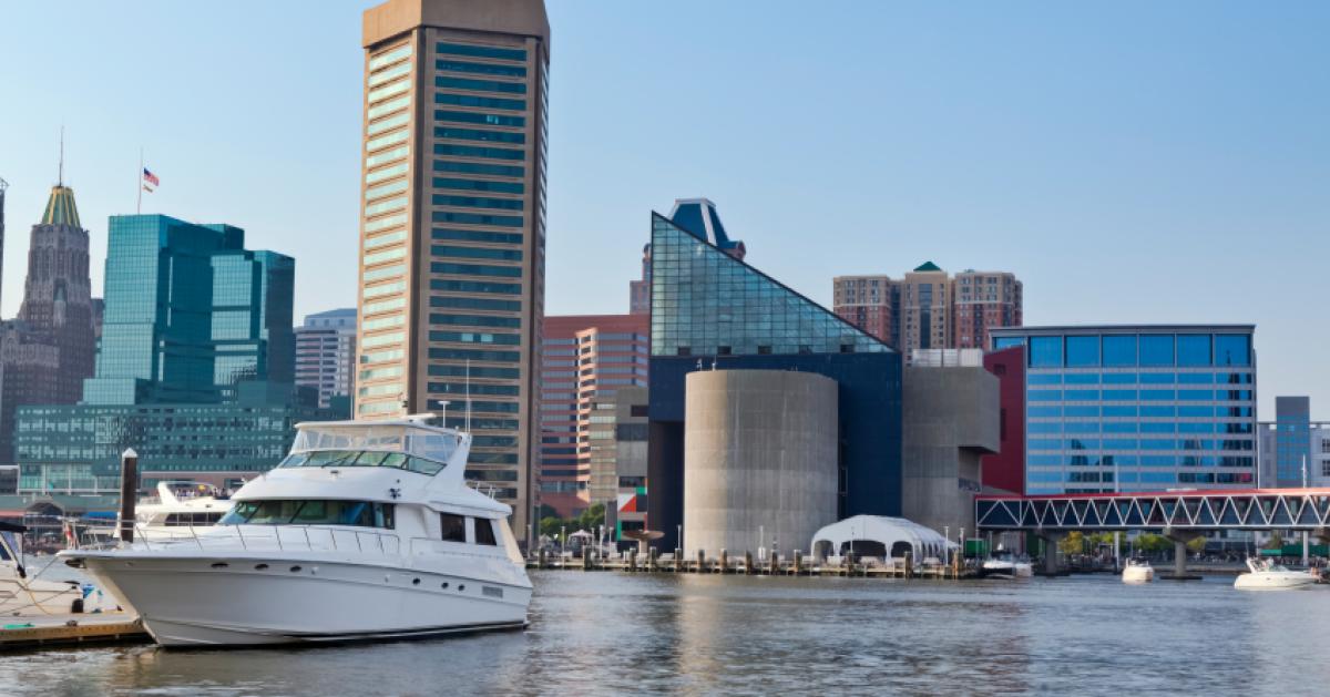 Photo of Baltimores Inner Harbor