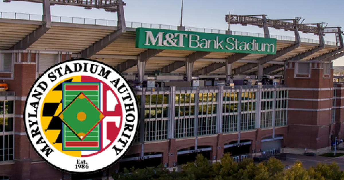 MSA logo over the M&T Bank Stadium photo graphic